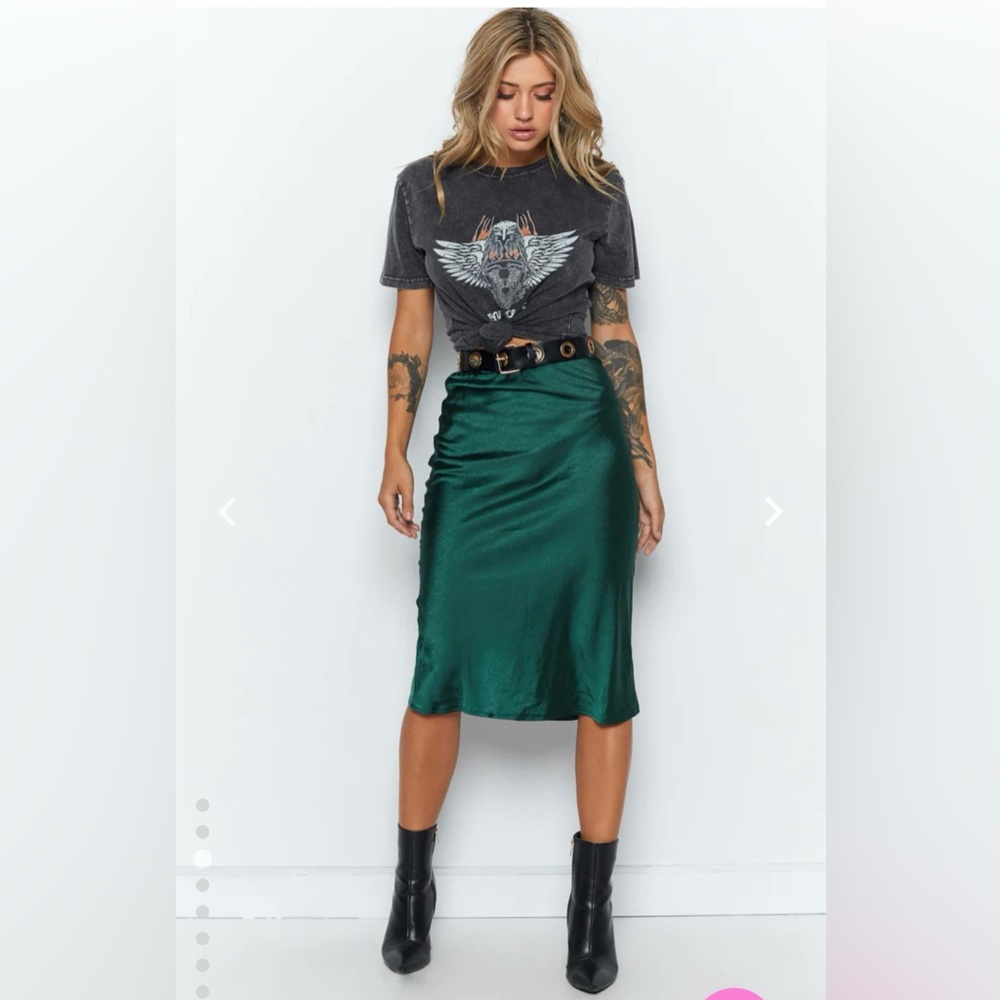 Beginning Boutique Trisha Midi Skirt